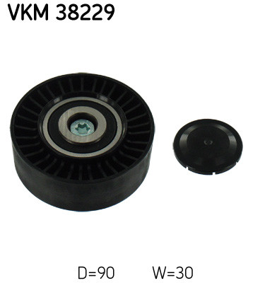 SKF Umlenk-/Führungsrolle, Keilrippenriemen